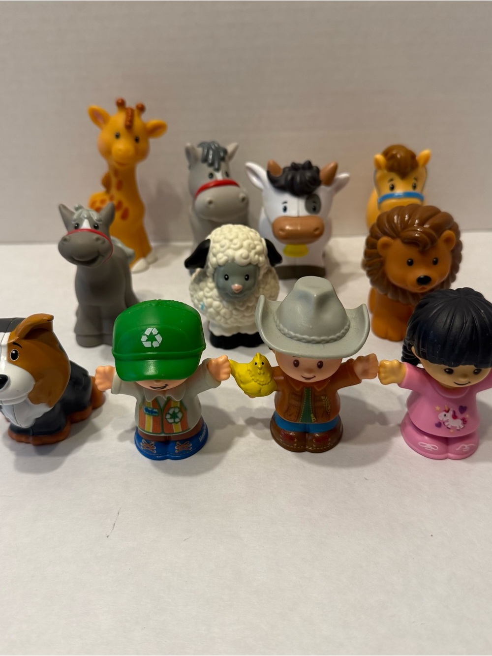 Fisher Price Little People Assorted Kids Animal & Character Toy Set - Multicolor